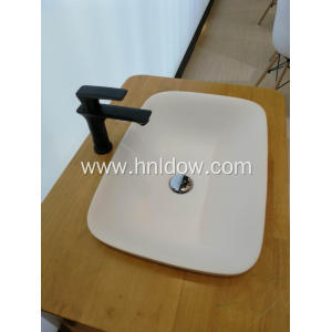 Semi embedded pure acrylic Wash Basin for cabinet